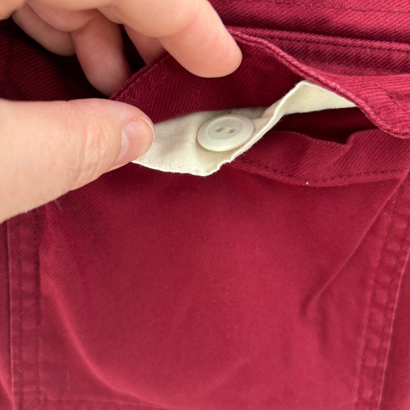 VTG Abercombie & Fitch Men's Moose Logo Red Drawstring Lounge Pants Sz S - Picture 7 of 8